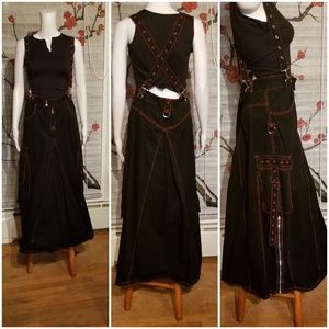 Tripp Nyc long goth skirt